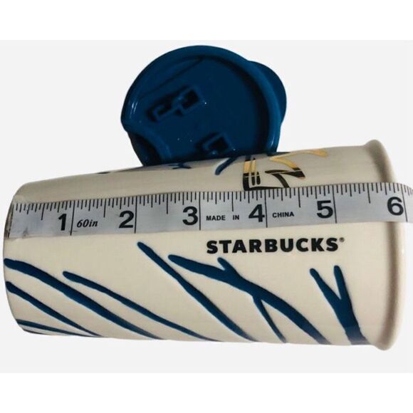 Starbucks 2016 Crowned Siren Anniversary Collection Swarovski Crystal Lips Kitch - Picture 6 of 10